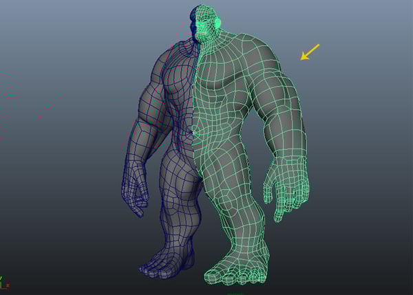 Basic sculpting done