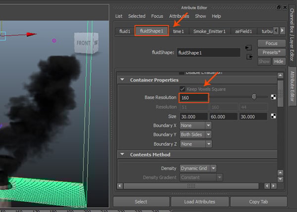 FluidShape1  Container Properties
