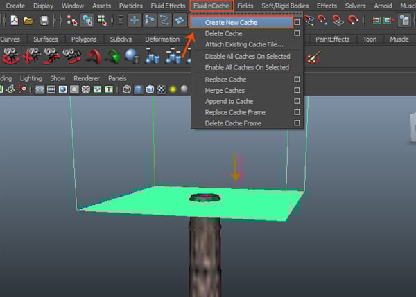 Fluid nCache  Create New Cache