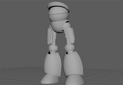 Creating a Magnum Mecha Character in Maya: Part 2