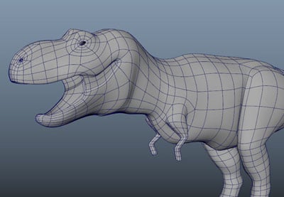 Creating a Jurassic World Dinosaur Character in Maya: Part 2