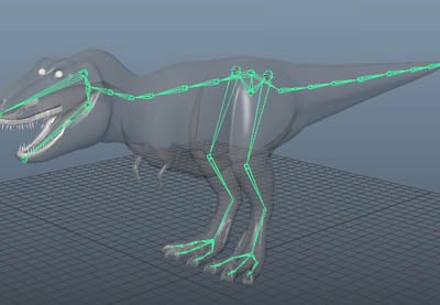 Creating a Jurassic World Dinosaur Character in Maya: Part 12