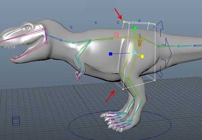 Creating a Jurassic World Dinosaur Character in Maya: Part 14
