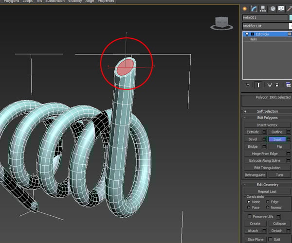 Doing the Same Thing with the Other Sides Poly Face Too