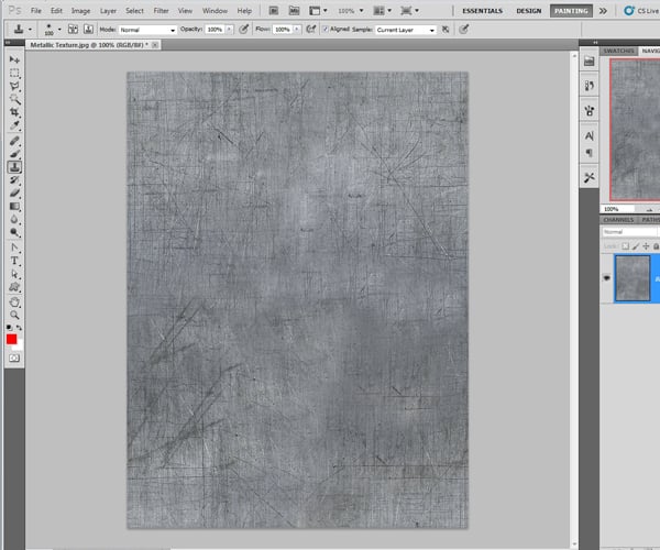 Finishing the Texture