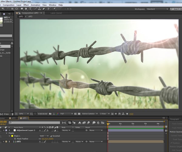 Compositing the Final Scene in After Effects