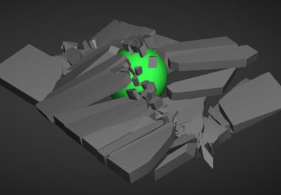 Destructing Elements in Maya With PullDownIt: Part 2