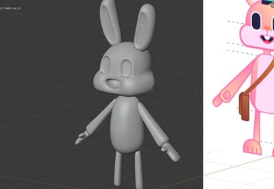 Creating a Rabbit in Blender: Part 3