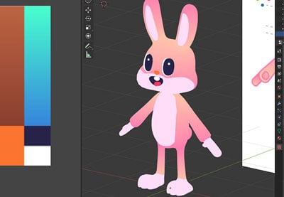 Creating a Rabbit in Blender: Part 6