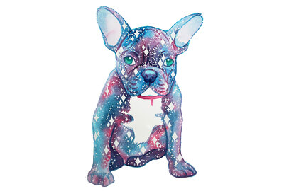 Cómo crear un retrato estilo galaxia usando acuarela