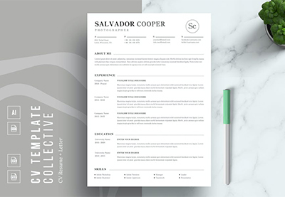 20 Best Free Finance Resume CV Template Examples to Download 2025