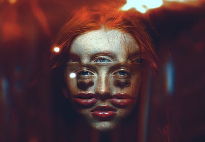 Cómo crear un efecto de lente de diamante abstracto en Photoshop