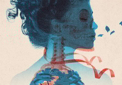 Cómo hacer un efecto de textura de risografía