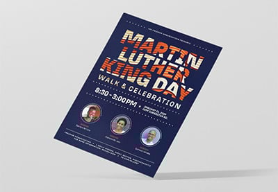 How to Make an Event Flyer for Martin Luther King Jr. Day