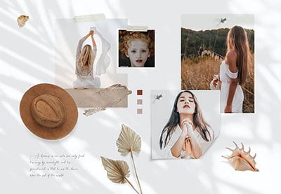 Die 41 besten Moodboard Vorlagen (Design Online, PSD, INDD und mehr)