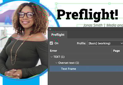 How to Preflight in InDesign