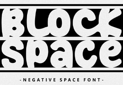 How to Make a Negative Space Font