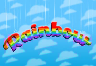 How to Create a Cartoon Rainbow Text Effect in Photoshop