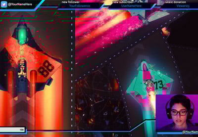 Как Создать Twitch OBS Оверлей для Стрима в Photoshop