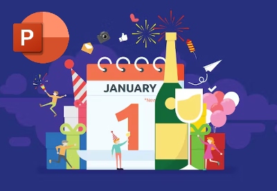 25 best free New Year's PowerPoint templates for 2025