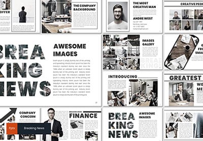 Die 20 besten kostenlosen PowerPoint-Vorlagen für Nachrichten und Zeitungen (PPT-Folien für 2020)