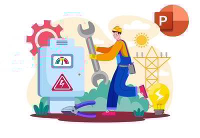 20+ Best Free Electricity Slide PowerPoint PPT Templates for 2025