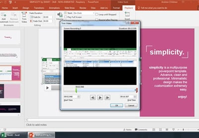 How to Add a Screencast to PowerPoint in 60 Seconds