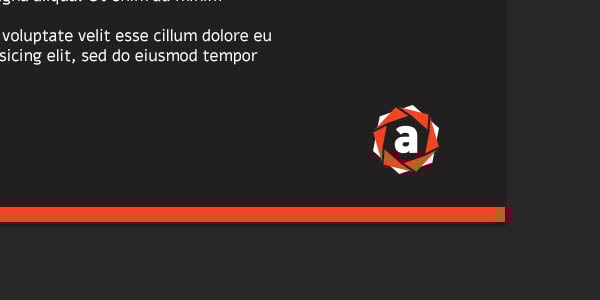 Linked Smart Object - Footer with inverted logo