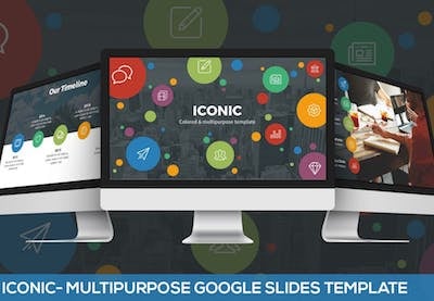 20 increíbles plantillas de Google Slides con iconos