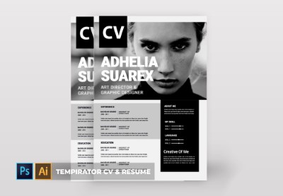 15+ Free Attractive Resume CV Templates With Stylish Designs to Download 2025