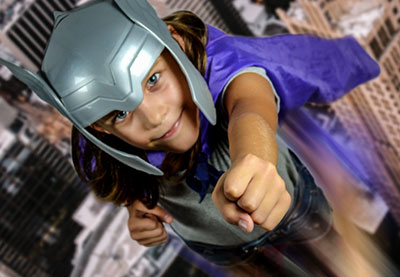 Photoshop para niños: ¡vuela alto, alto y lejos!