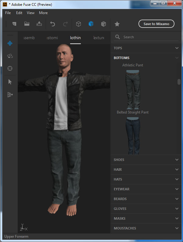 use the Belted Straight Pant for the bottoms