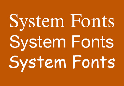Systemschriften: Alles, was Sie wissen müssen