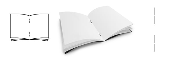 Saddle Stitch Example