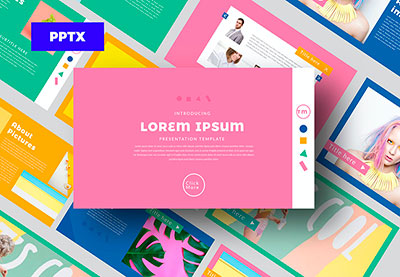 20 Template PowerPoint Menyenangkan Dengan Desain Slide Berwarna-warni (Untuk 2018)