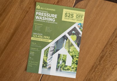 How to Make a Pressure Washing Flyer (+ Flyer Template Ideas)
