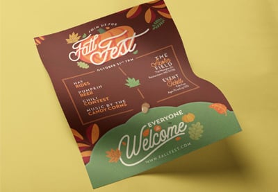 How to Design a Fall Festival Flyer