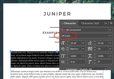 How to Edit Text in InDesign