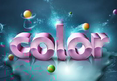 Add Fantastic Color to 3D Text - Part I