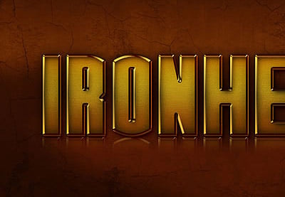 Quick Tip: Create an “IronHero” Text Effect in Photoshop