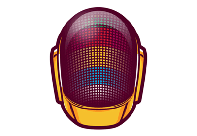 Crea una animación GIF Daft Punk con Illustrator y Photoshop