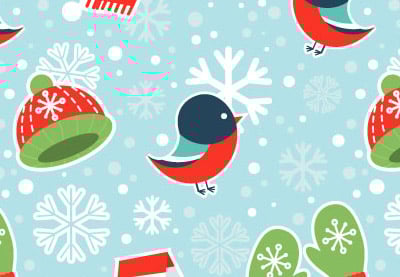 Create a Cute Winter Seamless Pattern in Adobe Illustrator