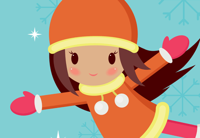 Create a Skating Girl With Basic Shapes in Adobe Illustrator
