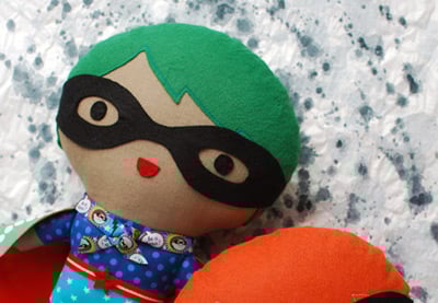 Create Your Own Superhero Soft Toy