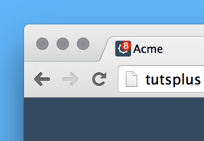 How to Display Update Notifications in the Browser Tab