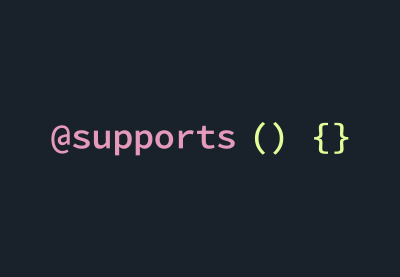 Quick Tip: Add a @supports CSS File to Your CodePen Demos