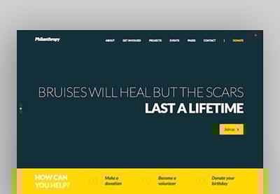 18 + terbaik WordPress Themes untuk nirlaba &amp; amal kelompok (2018)