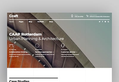 25+ Top WordPress Themes to Make Architecture Design Sites