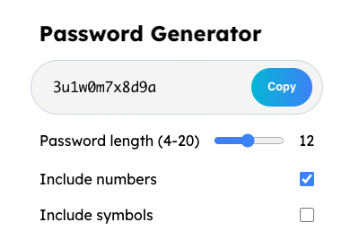 Build a Configurable Random Password Generator With JavaScript