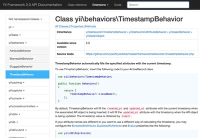 How to Program With Yii2: Timestamp Behavior